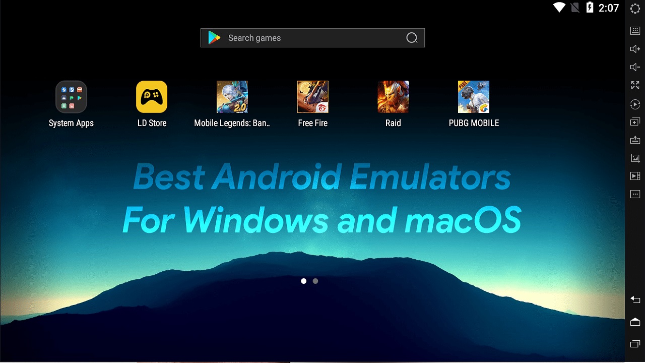 emulator for mac to windows